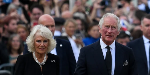 Regele Charles si Regina Camilla la Palatul Buckingham Foto AFP 
