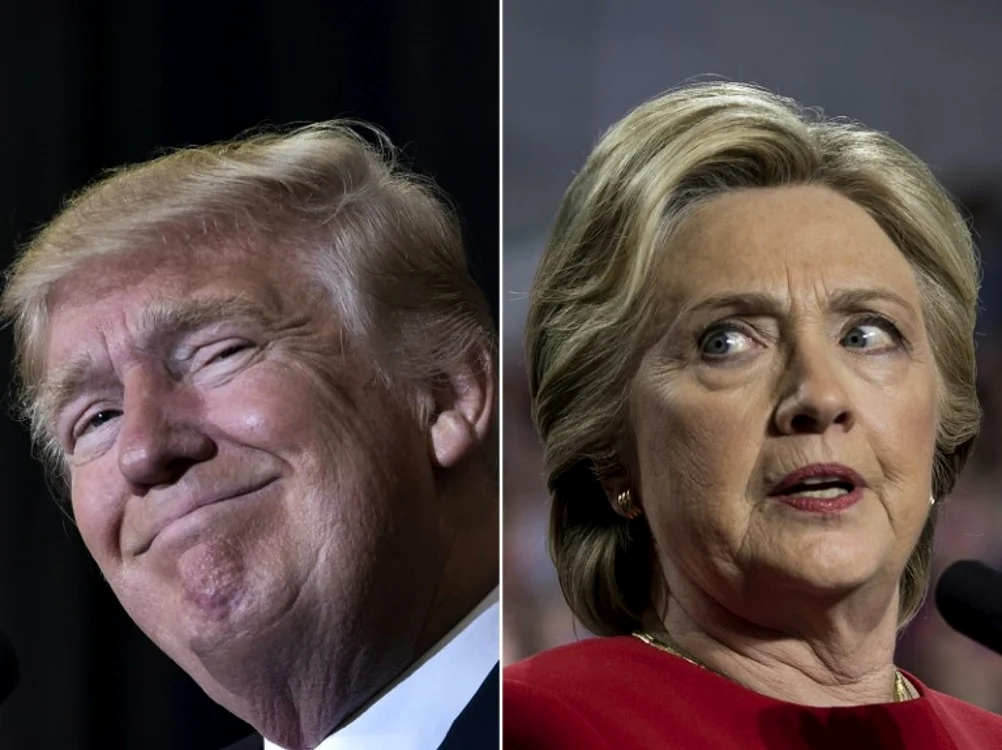 Donald Trump ;i Hillary Clinton
