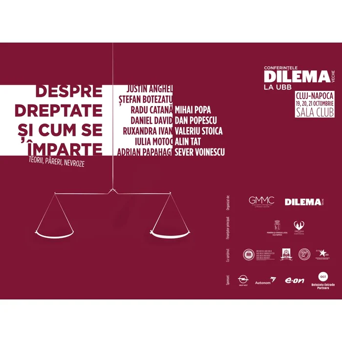 „Conferințele Dilema veche” la UBB Programul detaliat jpeg