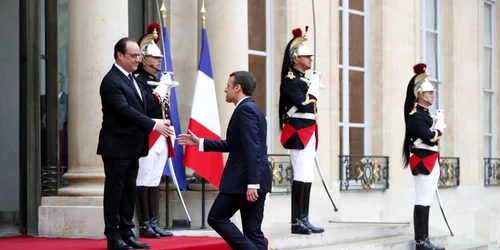 Emmanuel Macron a fost învestit preşedinte FOTO EPA