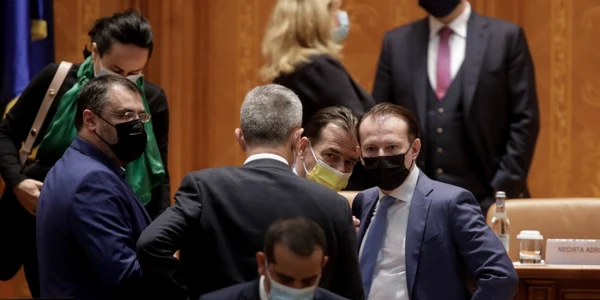 Florin Citu si Ludovic Orban cu PNRR FOTO Inquam Photos