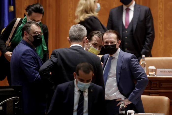 Florin Cîţu se bazează pe sprijinul colegilor din Coaliţie. FOTO Inquam Photos