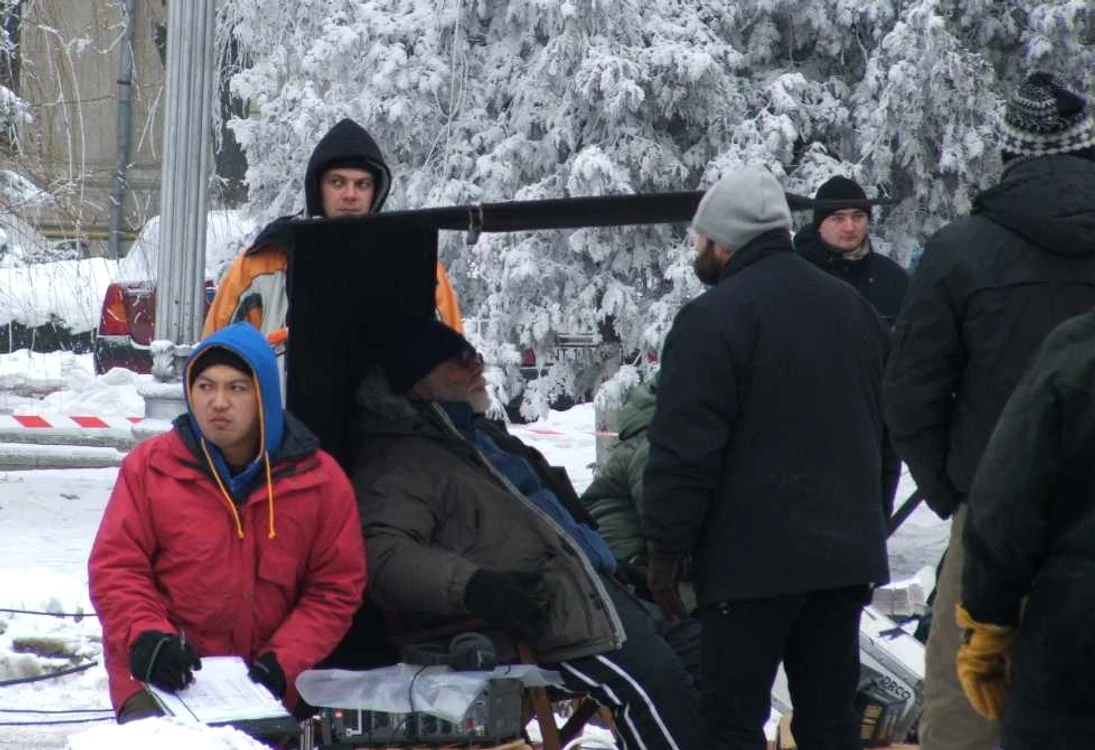 Coppola a înfruntat un ger cumplit în timpul filmărilor de la Piatra Neamţ FOTO monitorulneamt.ro