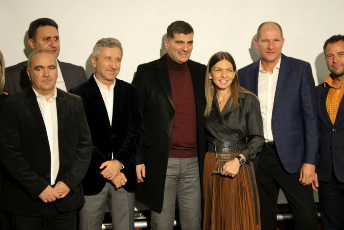 Simona Halep și Toni Iuruc, pe scena Galei Tenisului Românesc