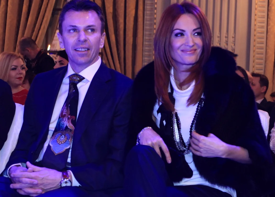 Anca Ţurcaşiu şi soţul ei