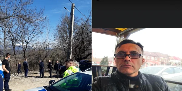 Zeci de forţe de ordine în căutarea unui bărbat din Sfântul Gheorghe - Covasna dat dispărut în Oteşani - Vâlcea Foto Adevărul