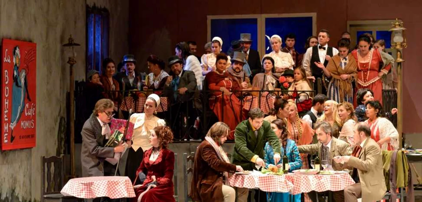 „Boema”, la Opera Română din Cluj FOTOGRAFII Nicu Cherciu