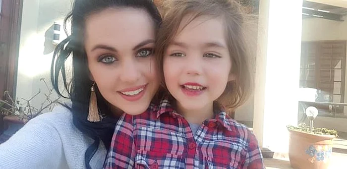 Fetiţa care a fost răpită, împreună cu mama ei, AngelineFoto: Facebook