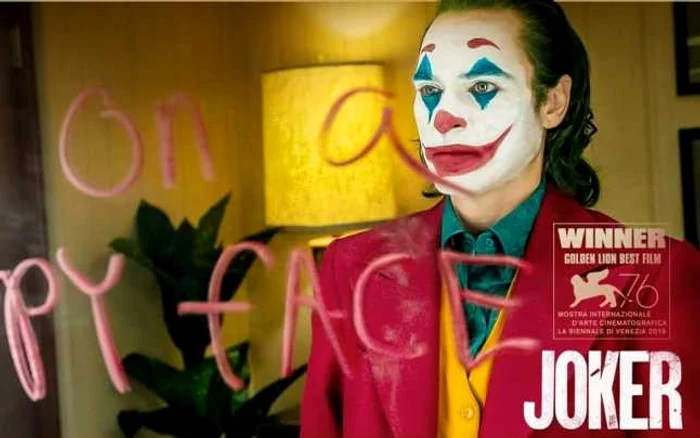 În această noapte, la Los Angeles, va avea loc a nouăzeci şi doua
gală a premiilor Oscar. Filmul „Joker” a strâns cele mai multe
nominalizări. FOTO Facebook/Warner Bros. Pictures