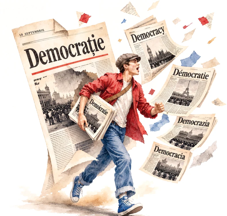 Presa se adaptează, democrația rămâne.