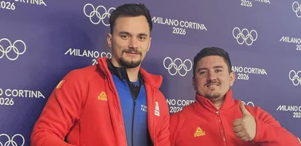 George Iordache și Mihai Tentea, în fața concursului vieții. Foto Facebook COSR