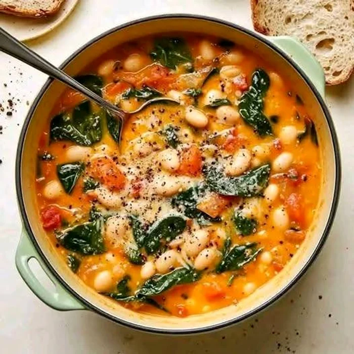 Fasolea cu spanac poate fi pregătită foarte ușor