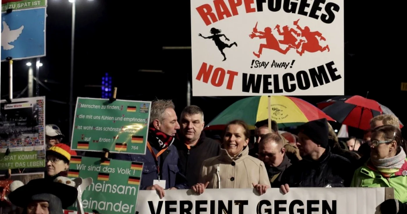 Protest Pegida in Germania