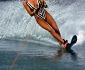 Stephanie de Monaco, GettyImages costum în dungi