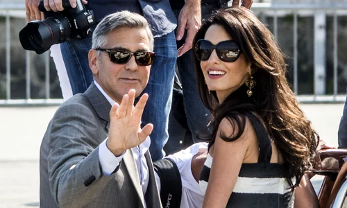 Amal și George Clooney, înainte de nunta lor din 2014, Profimedia jpg
