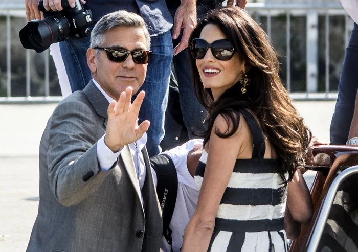 Amal și George Clooney, înainte de nunta lor din 2014, Profimedia jpg