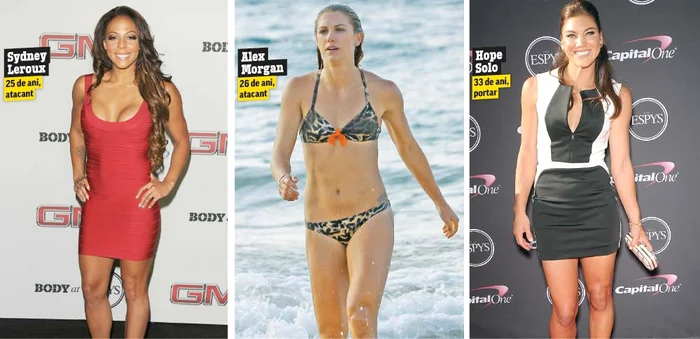 
    Cu câteva fotbaliste sexy în lot, naţionala feminină a SUA joacă în această noapte finala Campionatului MondialFoto: Guliver/Splashnews/Photoland/Wenn  