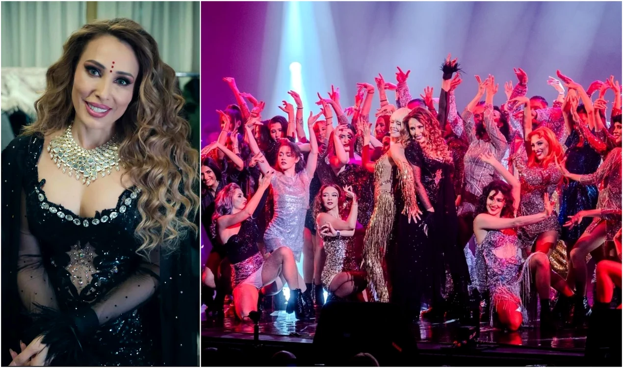 Iulia Vântur a făcut show ca la Bollywood la spectacolul aniversar Forever Loredana Instagram jpg