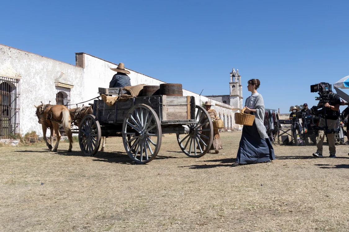 Peisajul specific Mexicului rural: hacienda. FOTO: HBO