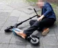 Bărbat căzut de pe trotineta electrică