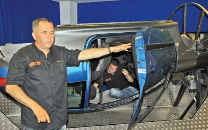 Titi Aur s-a ocupat de experimentul care a avut loc în simulatorul academiei conduse de el