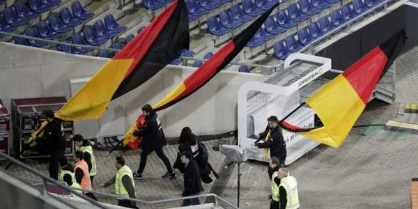 hanovra stadion suporteri germania fotbal foto AP