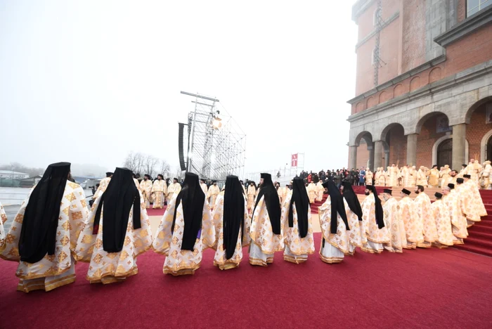 Slujba de sfinţire a Catedralei Neamului. FOTO Inquam Photos