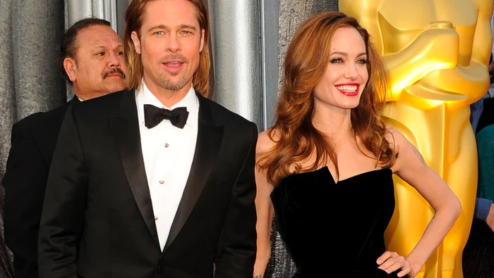 Brad Pitt și Angelina Jolie. Sursa foto: Digi24.ro