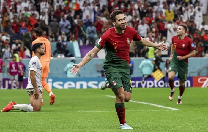 Fundașul Portugaliei Rafael Guerreiro. Foto: EPA-EFE