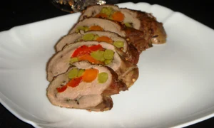 rulada aperitiv din piept de rata cu legume 0 jpeg