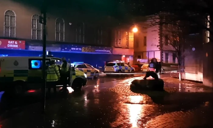 Poliţia efectuează cercetări pentru a-l găsi pe şofer FOTO: KMTV