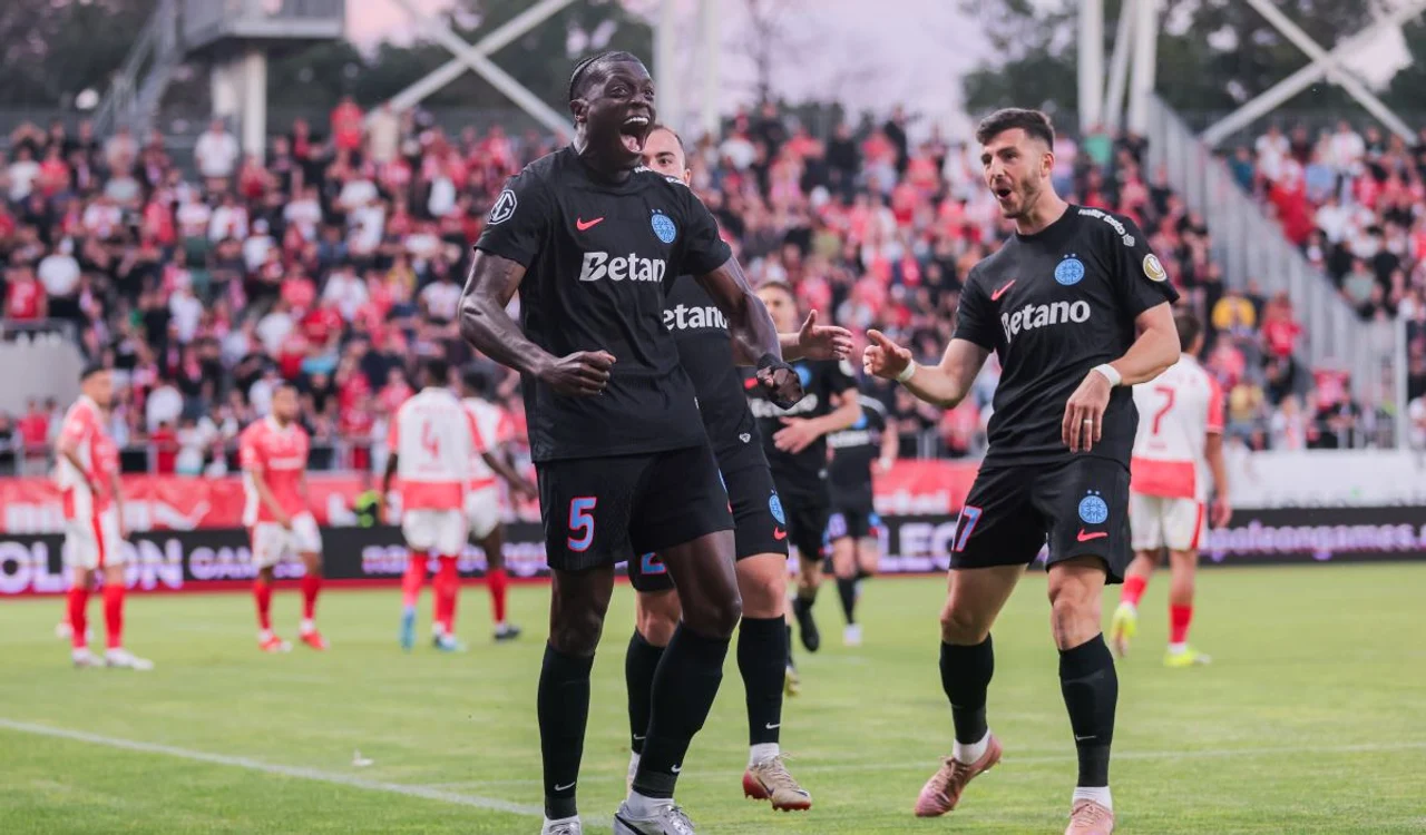 Dawa a marcat primul gol al FCSB (FOTO: Sportpictures)