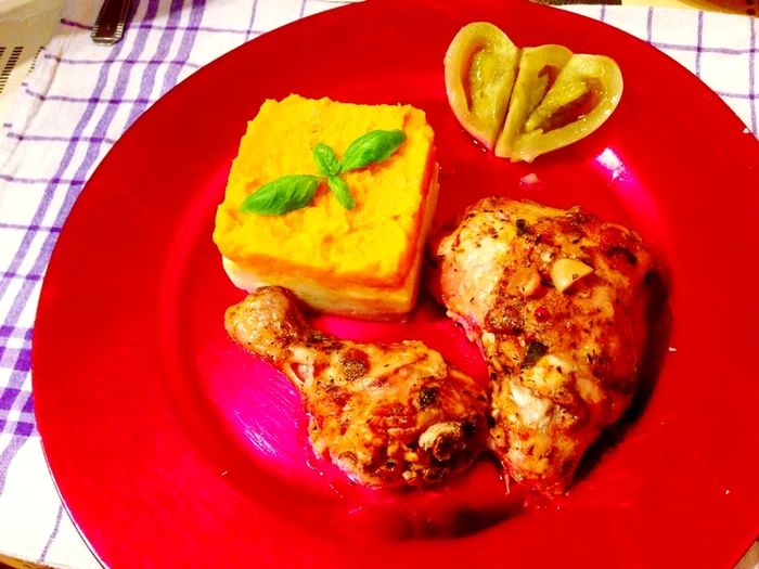 
    Pulpe de pui cu cocos  