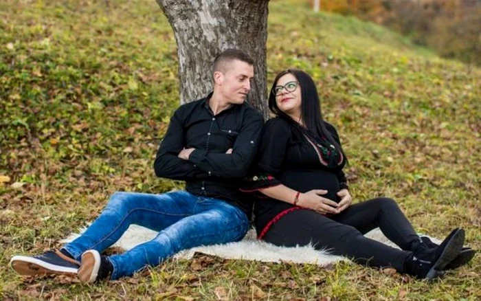 Cătălin Sechel şi soţia sa Geanina