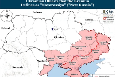Teritoriile ucrainene pe care le revendică Rusia 