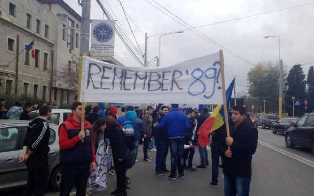 Elevi şi studenţi din Constanţa la protest Foto Asociaţia Elevilor din Constanţa