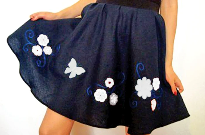 Mărul discordiei:  imprimeul fustei