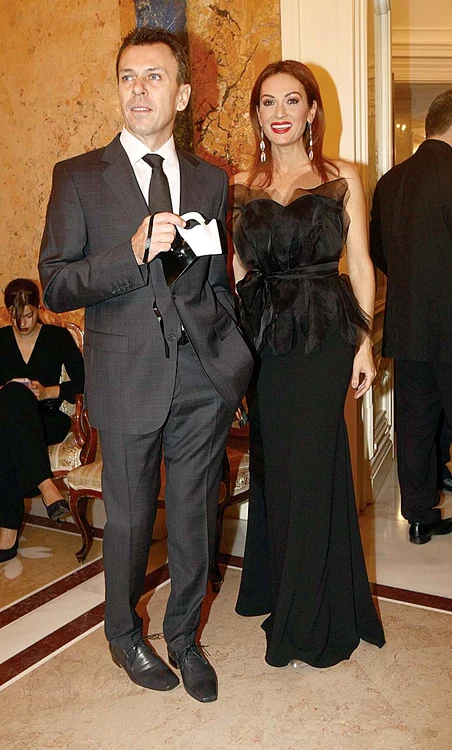 Anca Ţurcaşiu şi soţul ei au fost cuplul serii