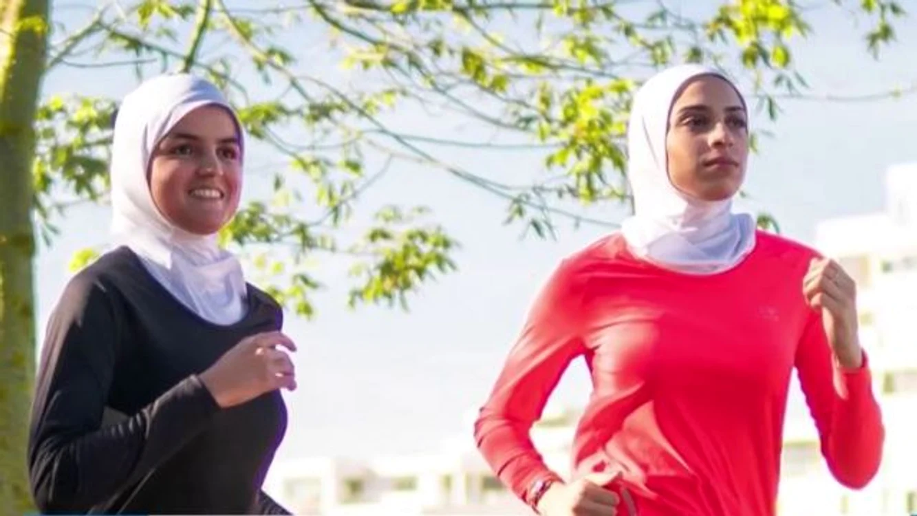 Hijab running FOTO Captura France TV Info