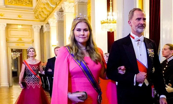 Prințesa Catharina Amalia a Țărilor de Jos și Regele Felipe jpg