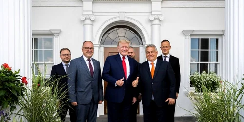 Donald Trump şi Viktor Orban FOTO Péter Szijjártó/FACEBOOK