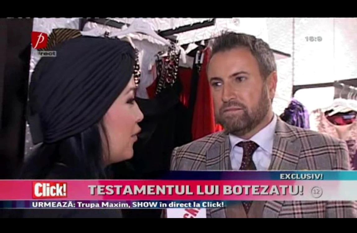 Cătălin Botezatu a vorbit cu reporterul emisiunii Click! de la Prima Tv