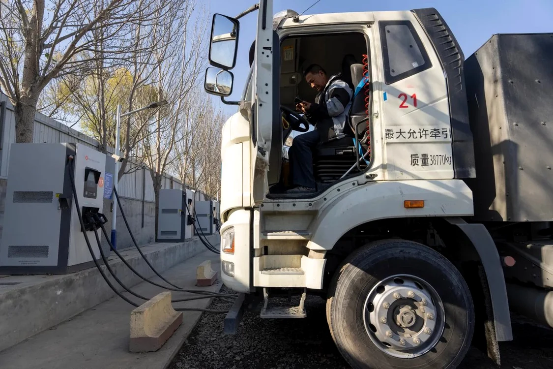 Camion electric chinezesc/FOTO:X