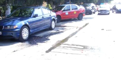 Accidentul a avut în această dimineaţă pe Bulevardul Iuliu Maniu