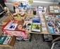 Caricaturistul Radu Clețiu în piața din Novi Sad FOTO Rod Festival
