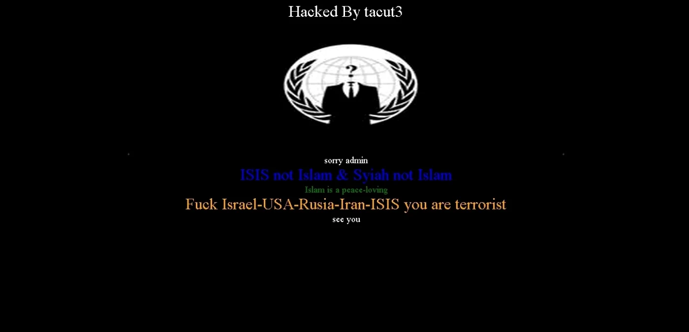Site-ul Primăriei din Bercheşti a fost spart de hackeri. FOTO www.primariaberchisesti.ro