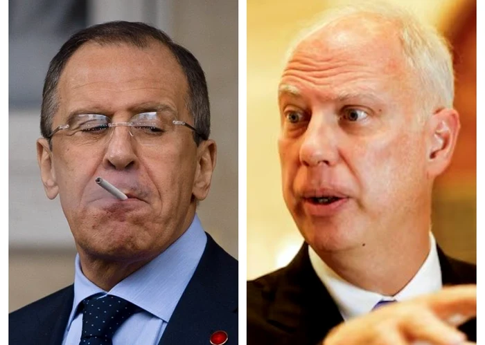 Ministrul de Externe Serghei Lavrov și Kirill Dmitriev FOTO: Colaj Adevărul