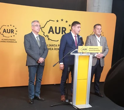 George Simion se pregătește să conteste alegerile FOTO: Adevărul