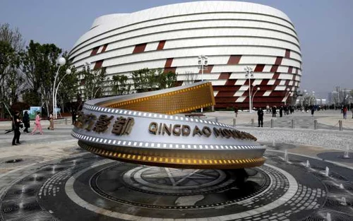 China are propriul său Hollywood Qingdao Oriental Movie Metropolis FOTO EPA-EFE / Wu Hong
