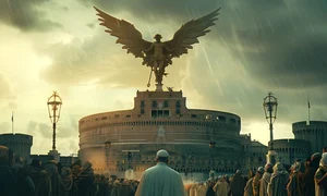 castel sant angelo roma leggenda jpg